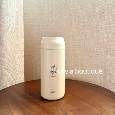 现货 日本本土限定thermo mug哆啦A梦联名款316不锈钢轻便保温杯