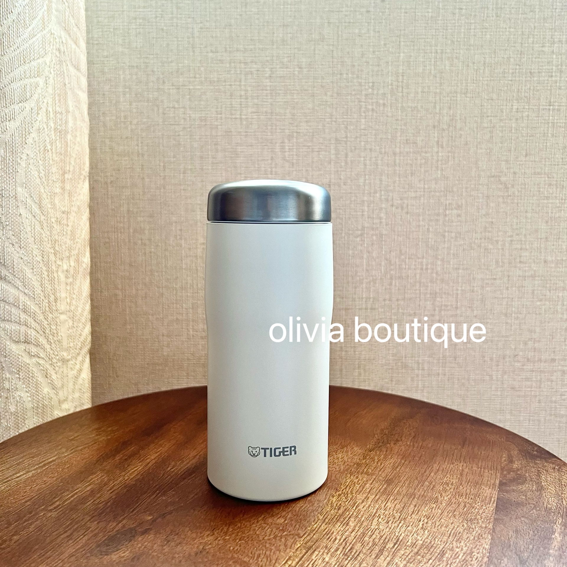 现货 25新发售日本制Tiger虎牌经典拧盖不锈钢保温杯宽口轻量便携