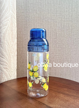 现货 24夏发售Afternoon tea下午茶法式花卉清透树脂水瓶冷水杯