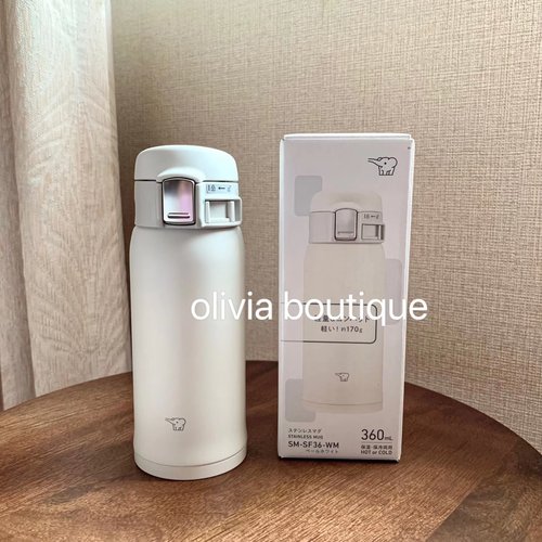 现货 日本本土新发售象印经典款磨砂不锈钢直饮轻量保温杯