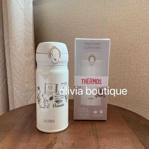 膳魔师史努比联名不锈钢保温杯