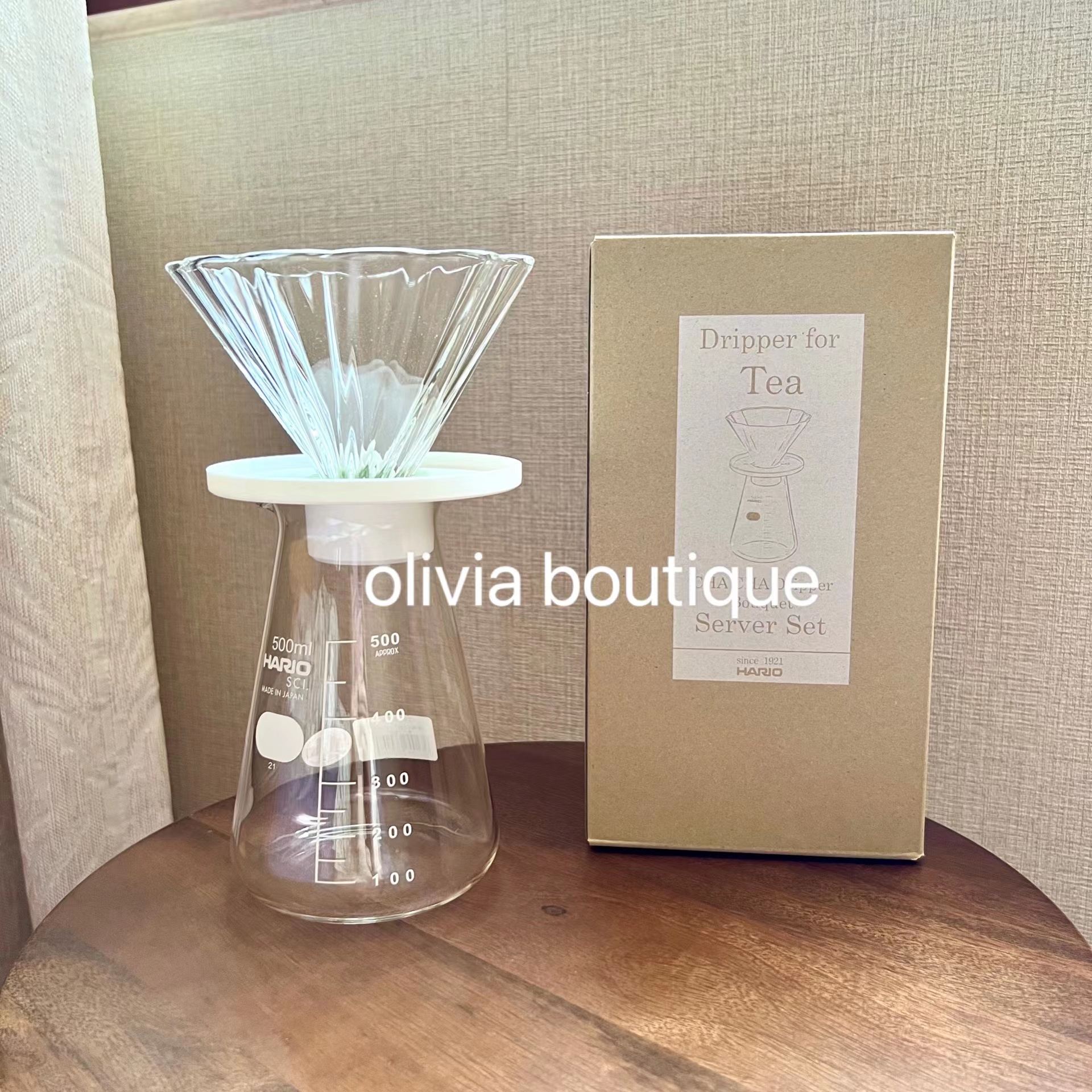 日本制hario玻璃滴滤式泡茶器