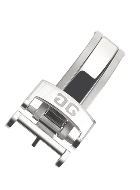 格拉苏蒂原创表扣原装款偏心月相议员小夜曲精髓实心精钢配件18mm