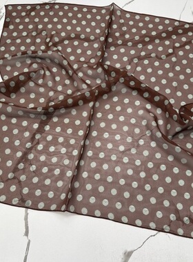 乔其纱合集  多款桑蚕丝乔其纱百搭丝巾围巾65cm