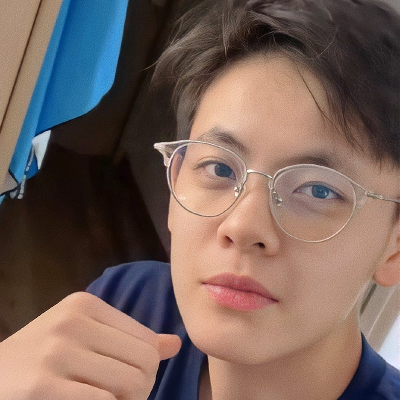 杨舒予同款韩版圆形半框眼镜架女小脸复古近视gm透明平光镜男alio
