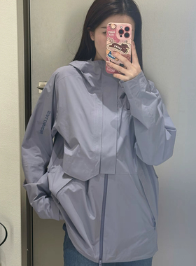 SALOMON萨洛蒙 OUTERPATH 防水透气轻便舒适登山服 男款 蓝紫色