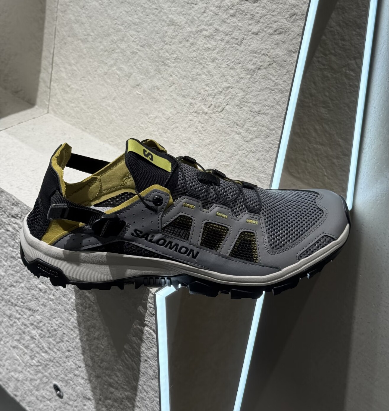 SALOMON萨洛蒙Techamphibian 5可折叠鞋跟实用透气速干抓地溯溪鞋