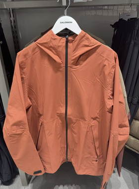 SALOMON OUTERPATH萨洛蒙户外登山徒步软壳冲锋衣橘色