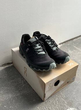 On昂跑 Cloudventure 减震防滑耐磨 低帮 跑步鞋 女款灰绿色
