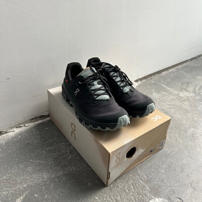 On昂跑 Cloudventure 减震防滑耐磨 低帮 跑步鞋 女款灰绿色