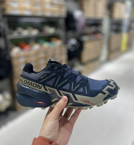 萨洛蒙SALOMON SPEEDCROSS6 GTX户外越野跑鞋男款防水防滑耐磨