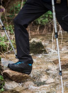 ARC'TERYX ACRUX2 FL 始祖鸟专业户外登山防水徒步鞋黑蓝