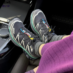 萨洛蒙Salomon XT6 绿棕色户外登山徒步户外休闲鞋 476205