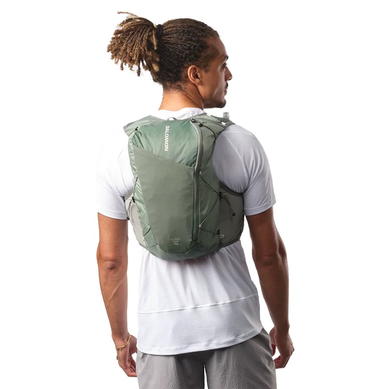 Salomon萨洛蒙男户外贴合长距离越野跑水袋包ACTIVE SKIN 12 SET