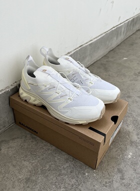 Salomon xt-rush 萨洛蒙奶油白香草色运动跑步鞋男女同款 474481