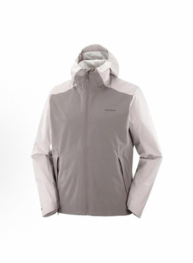 SALOMON萨洛蒙OUTSCAPE 2L JACKET CB M拼色运动防风防水休闲夹克
