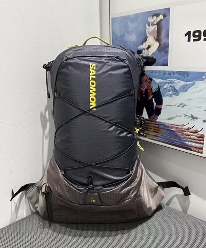 SALOMON萨洛蒙XT RMU 10 SET撞色设计登山包户外包轻量化深灰黑