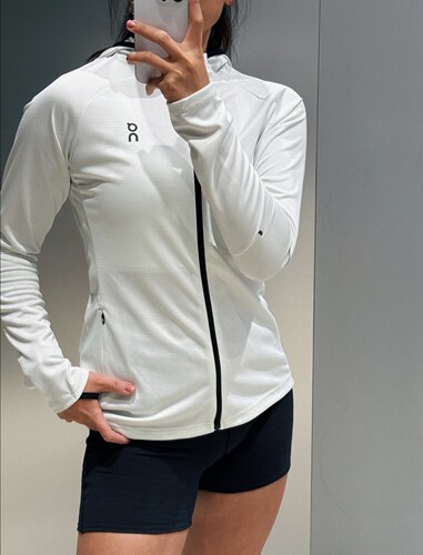 On Climate Zip Hoodie 昂跑秋冬季连帽拉链长袖跑服卫衣 女款