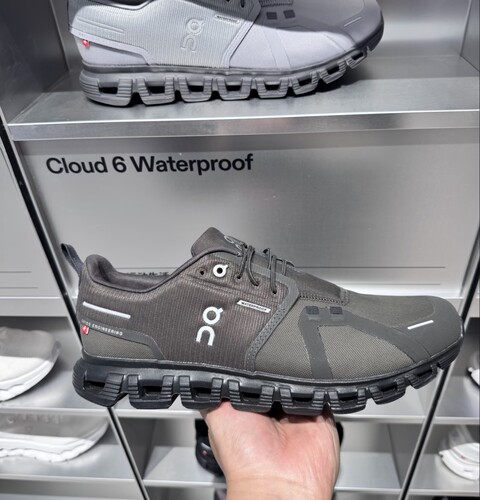 On Cloud 6 昂跑舒适百搭墨绿色防水透气 男款户外登山徒步鞋