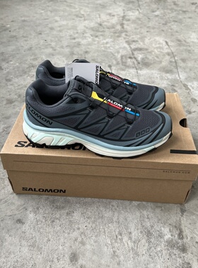 SALOMON XT6萨洛蒙时尚潮流休闲森绿色银户外登山徒步鞋 477386