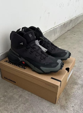 SALOMON CROSSHIKE MID GTX 2 萨洛蒙户外高帮专业登山徒步鞋黑色