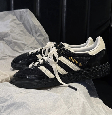ADIDAS HANDBALL SPEZIAP 阿迪达斯小香风菱格低帮黑白百搭滑板鞋