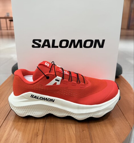 SALOMON萨洛蒙Ultra Glide 3防滑耐磨低帮越野跑鞋红色男款477559