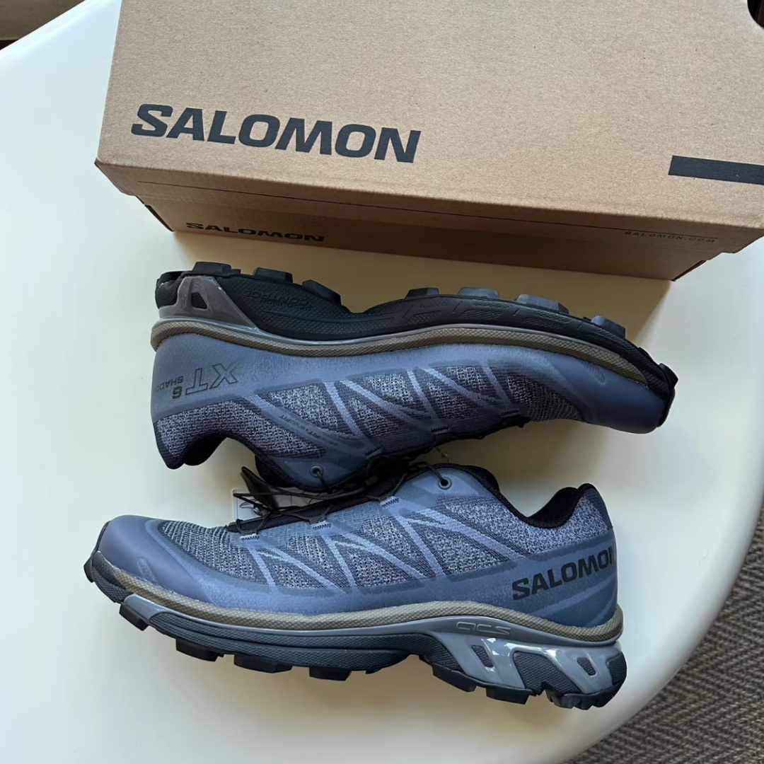 SALOMON萨洛蒙 XT-6 SHADOW低帮生活休闲鞋男女同款海鸥灰478739