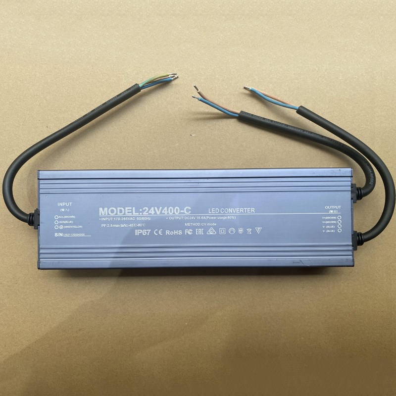 led防水开关电源220v变转24V伏直z流500w洗墙灯400w户外变压器300