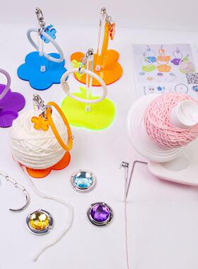 wrist yarn holder便携手腕式毛线轴可旋转手工编织神器钩织工具