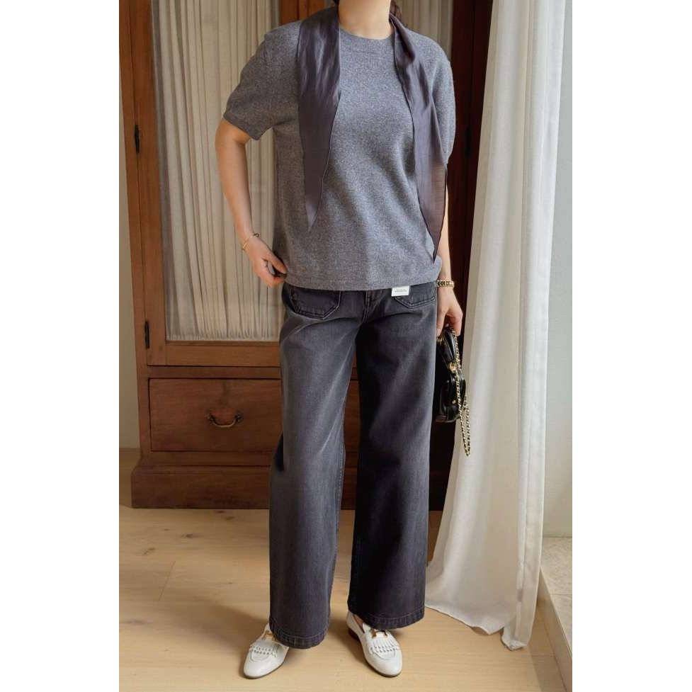 九1021韩国东大门毛衣区AFTERGLOW-8675795百搭可爱知性冬季简洁