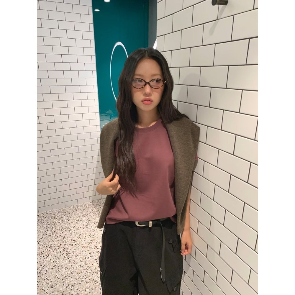 九1102韩国东大门t恤区FORMAL-8687043魅力秋季时尚通勤经典纯色