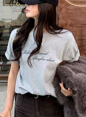 六1213韩国正品the-mood-26925 T恤区休闲欧美直邮瑞丽人气精致