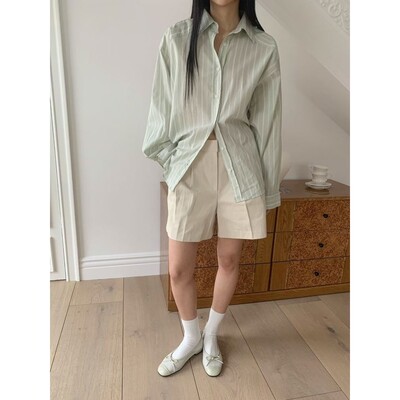 九0315韩国东大门衬衫-区BABYTOUCH-8748682通勤档口纯色街头正品