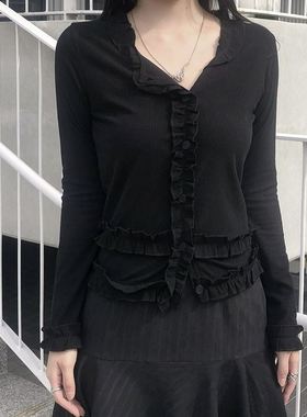 六1213韩国正品dits-or444 针织衫区正品知性休闲学院直邮清新