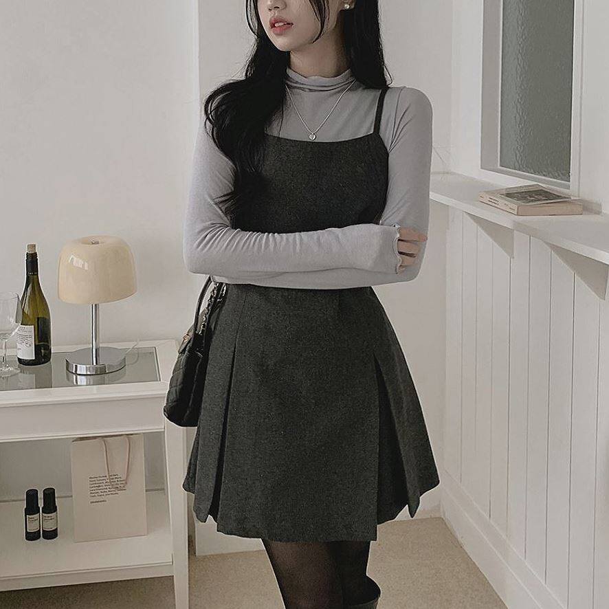 六1213韩国正品clas-s-ic-b-lan-c4515 连衣裙区休闲欧美直邮瑞丽