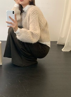 九1126韩国东大门毛衣区Notice-8711465英伦正品高端休闲瑞丽直邮