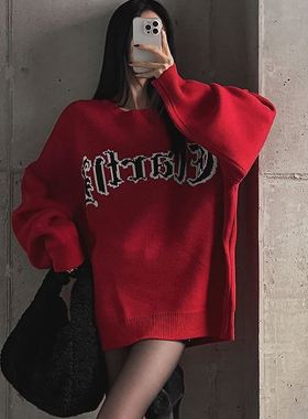 六1213韩国正品62087 针织衫区冬季原宿正品知性休闲学院直邮清新