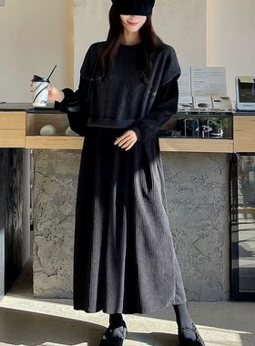 六1213韩国正品pin-ks-is-ly-150018 连衣裙区纯色高档正品街舞