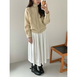 九1021韩国东大门毛衣区egg-8675242通勤英伦纯色都市正品瑞丽