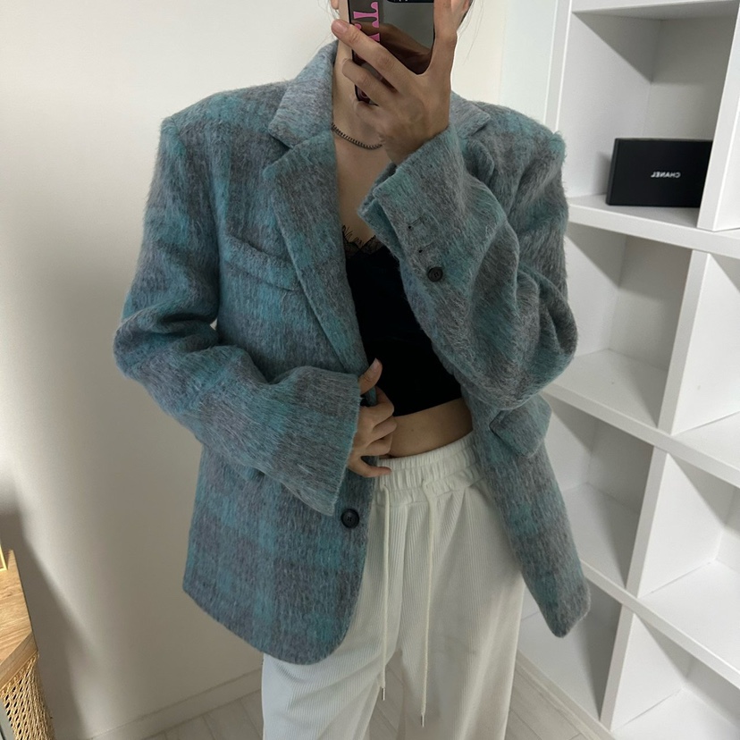 八1112韩国东大门运动瑜伽外套短款大衣区4489166通勤优雅纯色