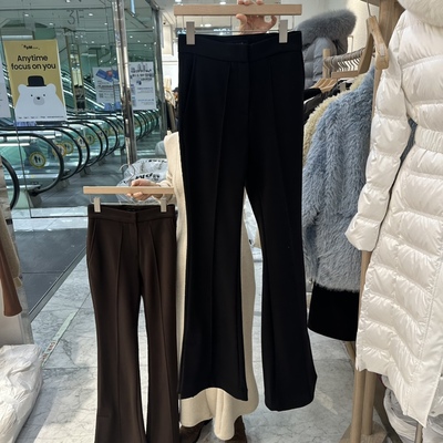八1209韩国东大门休闲长裤加绒区4526366直邮街头甜美优雅秋冬