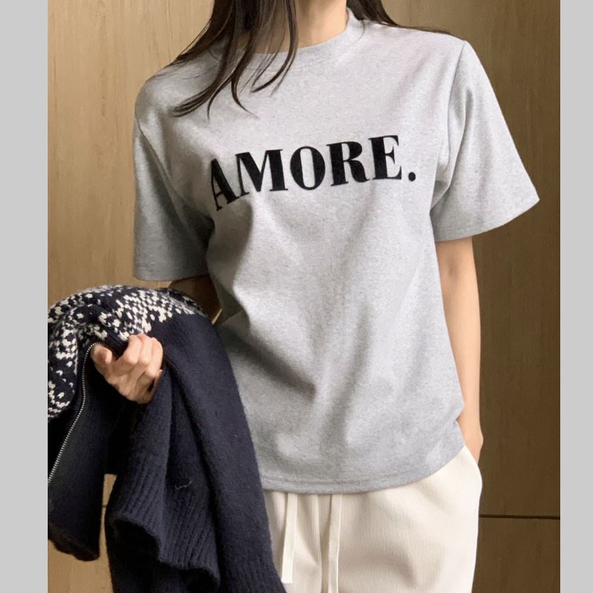 六1213韩国正品purplia-47510 T恤区风格直邮修身甜美端庄秋冬