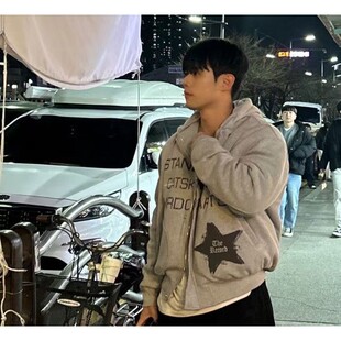 浪漫正品 8752061街头冬季 气质 夹克707APT 九0315韩国东大门男装