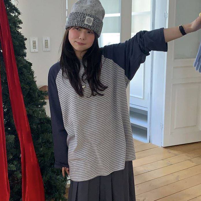 六1213韩国正品myou-th1343 T恤区魅力休闲百搭直邮经典人气简洁