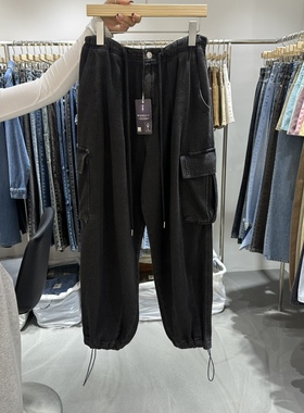 八1209韩国东大门运动牛仔裤区4526756人气百搭秋季都市通勤简洁