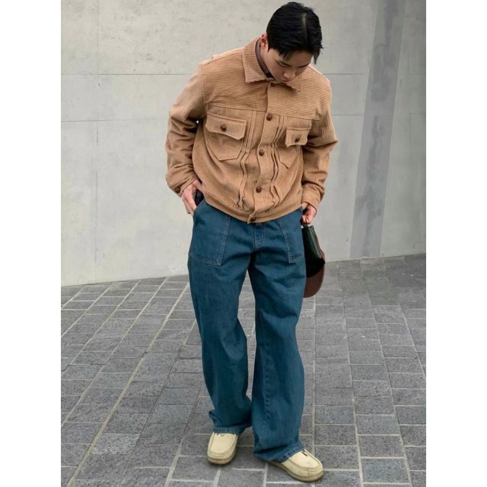 九1116韩国东大门男装夹克spector-8365278休闲百搭直邮清新人气