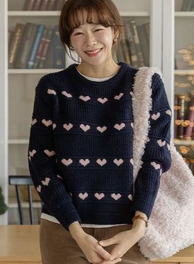 六1213韩国正品j-oamom-63675 针织衫区浪漫正品魅力休闲百搭直邮