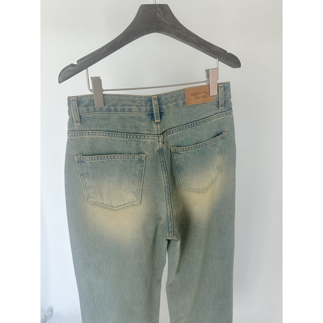 八0225韩国东大门运动牛仔裤区4074721正品端庄休闲精致直邮舒适