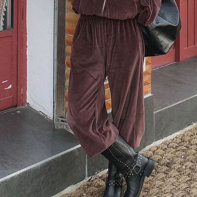 六1213韩国正品han-aun-n-i-190650 裤子区经典人气简洁冬季复古